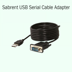Sabrent USB Serial Cable Adapter (MSRP)
