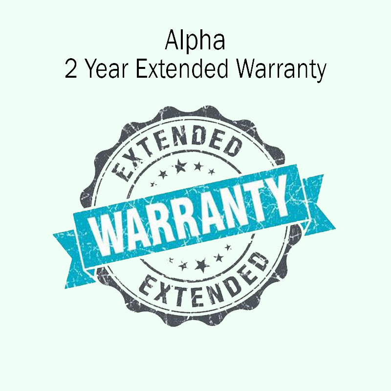 Alpha 2 Year Extended Warranty (MSRP)