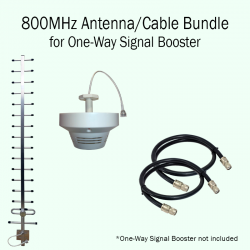 Antenna/Cable Bundle Package (800 MHz) for One-Way Signal Booster (MSRP)
