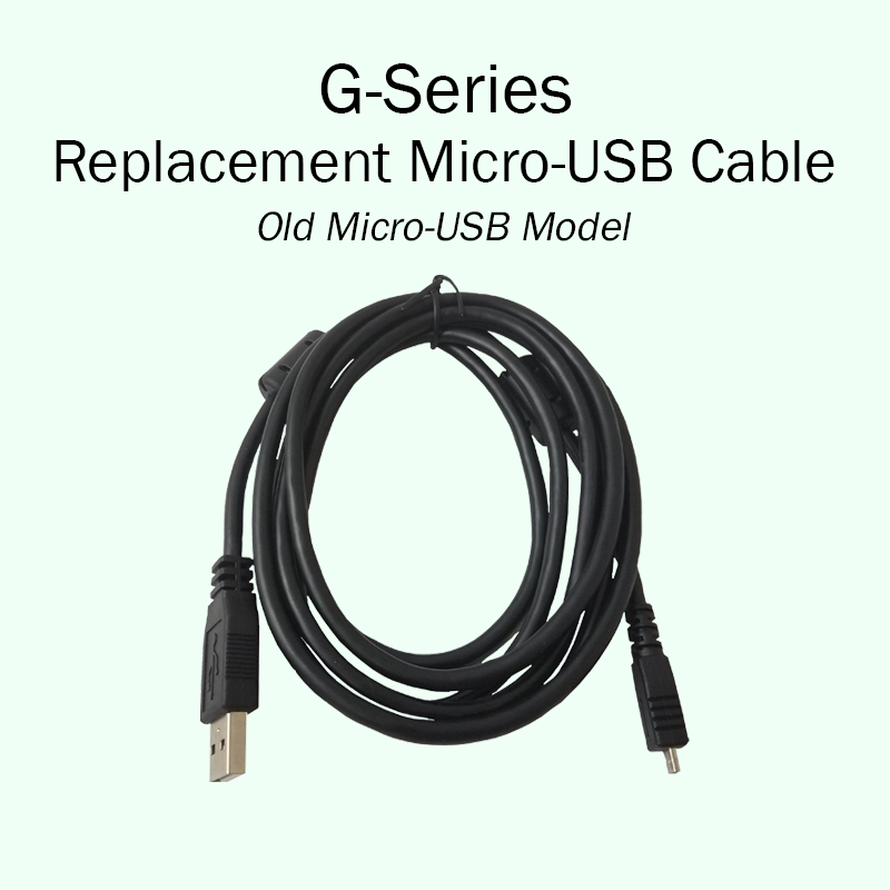 G-Series+ Replacement Micro-USB Cable - Old Model (MSRP)