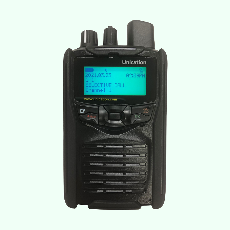 Unication G1 AG185BX1 148-164 MHz VHF Stored Voice Fire EMS Pager w Charger